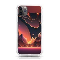 Fire Flame Burn Hot Heat Light Burning Orange Iphone 11 Pro Max 6 5 Inch Tpu Uv Print Case by pakminggu