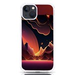 Fire Flame Burn Hot Heat Light Burning Orange iPhone 13 TPU UV Print Case Front