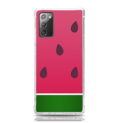 Watermelon Fruit Summer Red Fresh Food Healthy Samsung Galaxy Note 20 Tpu Uv Case by pakminggu