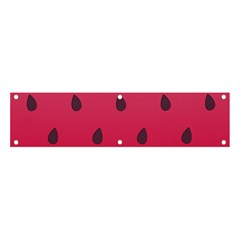 Watermelon Fruit Summer Red Fresh Food Healthy Banner And Sign 4  X 1  by pakminggu