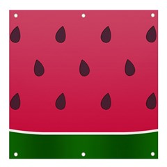 Watermelon Fruit Summer Red Fresh Food Healthy Banner And Sign 4  X 4  by pakminggu