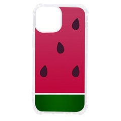 Watermelon Fruit Summer Red Fresh Food Healthy Iphone 13 Mini Tpu Uv Print Case by pakminggu