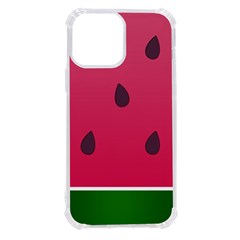 Watermelon Fruit Summer Red Fresh Food Healthy Iphone 13 Pro Max Tpu Uv Print Case