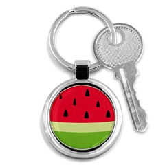 Watermelon Fruit Food Healthy Vitamins Nutrition Key Chain (round) by pakminggu