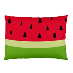 Watermelon Fruit Food Healthy Vitamins Nutrition Pillow Case by pakminggu