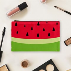 Watermelon Fruit Food Healthy Vitamins Nutrition Cosmetic Bag (medium) by pakminggu