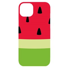 Watermelon Fruit Food Healthy Vitamins Nutrition Iphone 14 Plus Black Uv Print Case by pakminggu