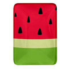 Watermelon Fruit Food Healthy Vitamins Nutrition Rectangular Glass Fridge Magnet (4 Pack)