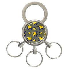 Background Pattern Texture Design Wallpaper 3-ring Key Chain by pakminggu