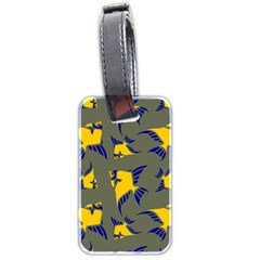 Background Pattern Texture Design Wallpaper Luggage Tag (two Sides) by pakminggu