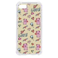 Pig Animal Love Romance Seamless Texture Pattern Iphone Se by pakminggu