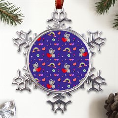 Texture Seamless Digital Scrapbooking Decorative Metal Large Snowflake Ornament