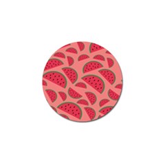 Watermelon Red Food Fruit Healthy Summer Fresh Golf Ball Marker by pakminggu