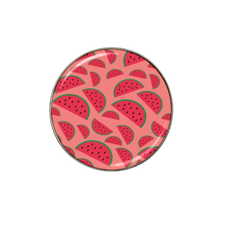 Watermelon Red Food Fruit Healthy Summer Fresh Hat Clip Ball Marker