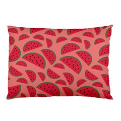 Watermelon Red Food Fruit Healthy Summer Fresh Pillow Case by pakminggu