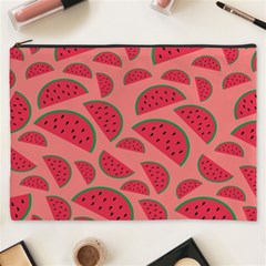 Watermelon Red Food Fruit Healthy Summer Fresh Cosmetic Bag (xxxl) by pakminggu