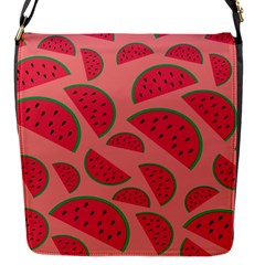 Watermelon Red Food Fruit Healthy Summer Fresh Flap Closure Messenger Bag (s) by pakminggu