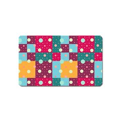 Background Pattern Texture Design Dots Wallpaper Magnet (name Card) by pakminggu