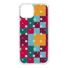 Background Pattern Texture Design Dots Wallpaper Iphone 14 Tpu Uv Print Case