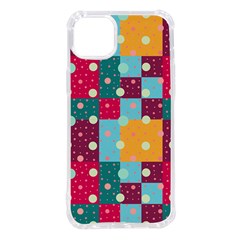 Background Pattern Texture Design Dots Wallpaper Iphone 14 Plus Tpu Uv Print Case by pakminggu