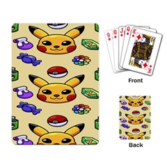 Pikachu Playing Cards Single Design (rectangle) by artworkshop