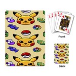 Pikachu Playing Cards Single Design (Rectangle) Back