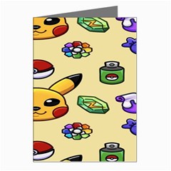 Pikachu Greeting Cards (pkg Of 8) by artworkshop