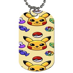 Pikachu Dog Tag (two Sides) by artworkshop