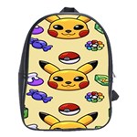 Pikachu School Bag (XL) Front