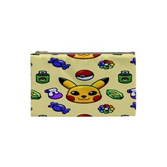 Pikachu Cosmetic Bag (small) by artworkshop