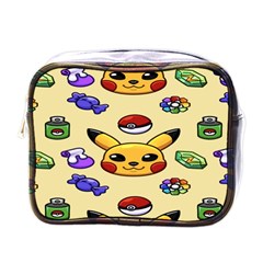 Pikachu Mini Toiletries Bag (one Side) by artworkshop