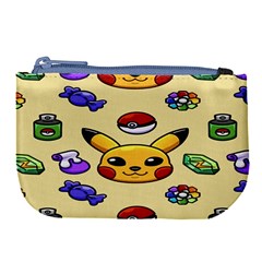 Pikachu Large Coin Purse by artworkshop