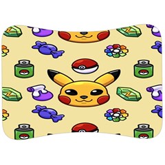 Pikachu Velour Seat Head Rest Cushion by artworkshop