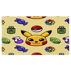 Pikachu Banner And Sign 7  X 4  by artworkshop