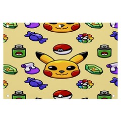 Pikachu Banner And Sign 6  X 4  by artworkshop