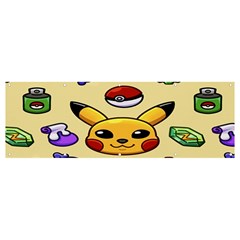 Pikachu Banner And Sign 12  X 4  by artworkshop