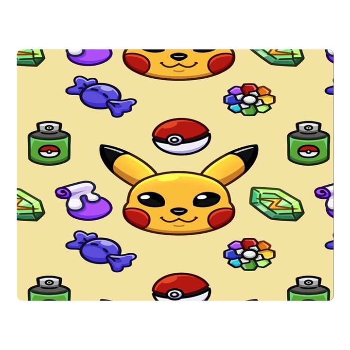 Pikachu Premium Plush Fleece Blanket (Large)