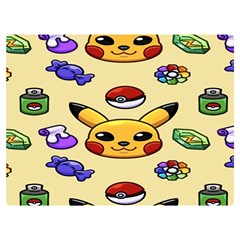 Pikachu Premium Plush Fleece Blanket (extra Small) by artworkshop