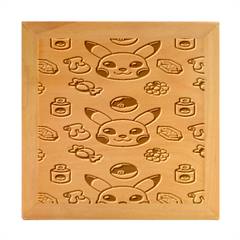 Pikachu Wood Photo Frame Cube by artworkshop