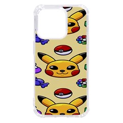 Pikachu Iphone 14 Pro Tpu Uv Print Case