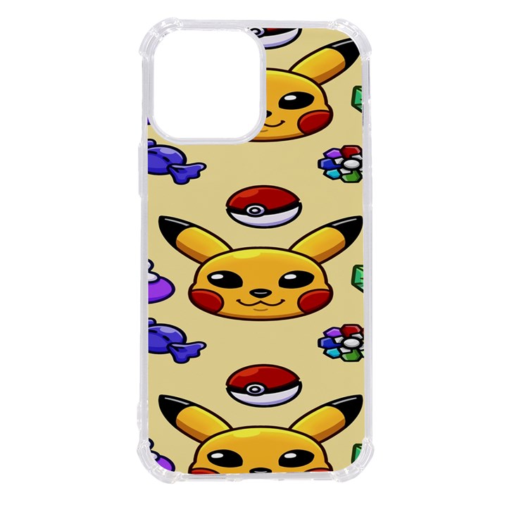 Pikachu iPhone 13 Pro Max TPU UV Print Case