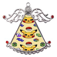 Pikachu Metal Angel With Crystal Ornament by artworkshop