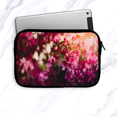 Pink Flower Apple Ipad Mini Zipper Cases by artworkshop