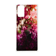 Pink Flower Samsung Galaxy Note 20 Tpu Uv Case