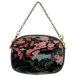 Pink Peony  Flower Chain Purse (One Side) Front