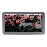 Pink Peony  Flower Memory Card Reader (Mini) Front