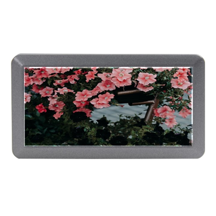 Pink Peony  Flower Memory Card Reader (Mini)