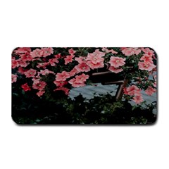 Pink Peony  Flower Medium Bar Mat by artworkshop