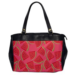 Watermelon Background Watermelon Wallpaper Oversize Office Handbag by pakminggu