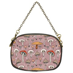 Mushrooms Autumn Fall Pattern Seamless Decorative Chain Purse (two Sides) by pakminggu